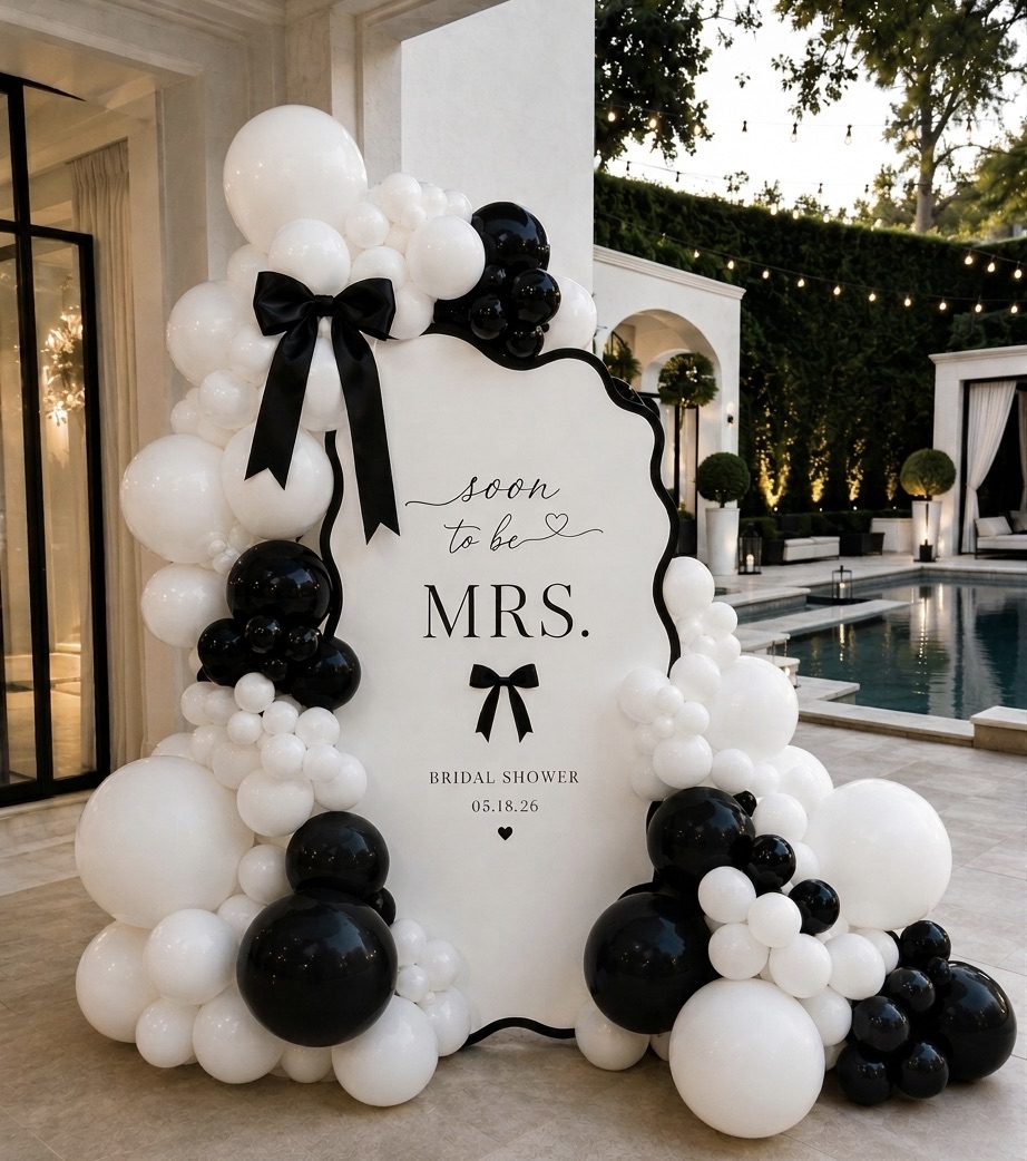 Signature package backdrop